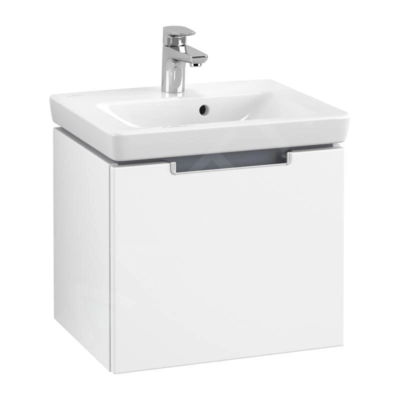 Villeroy & Boch Subway 2.0 - Wastafelkast, 485x420x379 Mm, 1 La, Mat Wit A68500MS