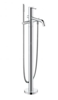 Duravit C.1 - Vrijstaande Badmengkraan,met Toebehoren, Chroom C15250000010