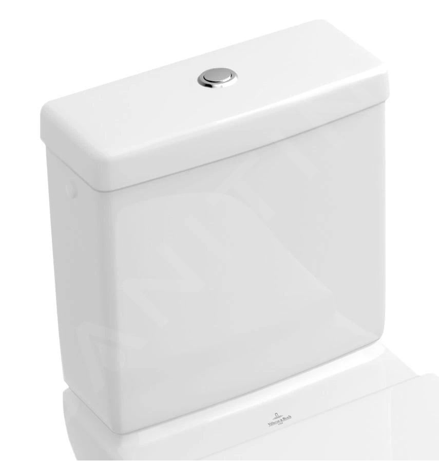 Villeroy & Boch Subway - Stortbak Voor Staande Toiletpot, Met Zij- En Achteraansluiting, CeramicPlus, Alpine Wit 772311R1