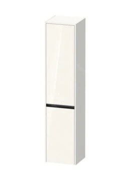 Duravit Ketho.2 - Hoge Kast 1760x400x360 Mm, 2 Deuren, Scharnieren Rechts, Glanzend Wit K21329R22220000