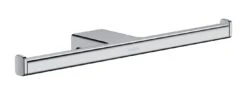 Hansgrohe AddStoris - Dubbele Toiletrolhouder, Chroom 41748000
