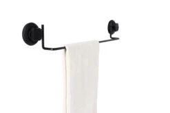 Compactor Bestlock - Handdoekrek Met Zuignap, Lengte 606 Mm, Zwart RAN9784