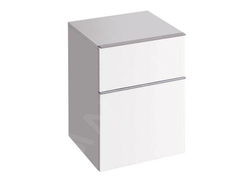 Geberit ICon - Onderbouw Zijkast Met 2 Laden 450x600 Mm, Mat Wit 841045000
