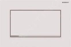 Geberit Sigma30 - Bedieningsplaat, Wit Mat/chroom 115.893.JT.1