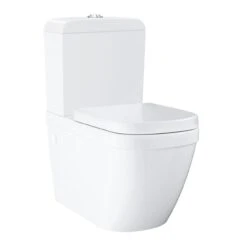 Grohe Euro Ceramic - Rimless Duoblok Toilet Met SoftClose Toiletzitting, Alpine Wit 39462000