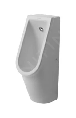 Duravit Starck 3 - Urinoir, Met Achterinlaat, Rimless, Met WonderGliss, Alpine Wit 08272500001