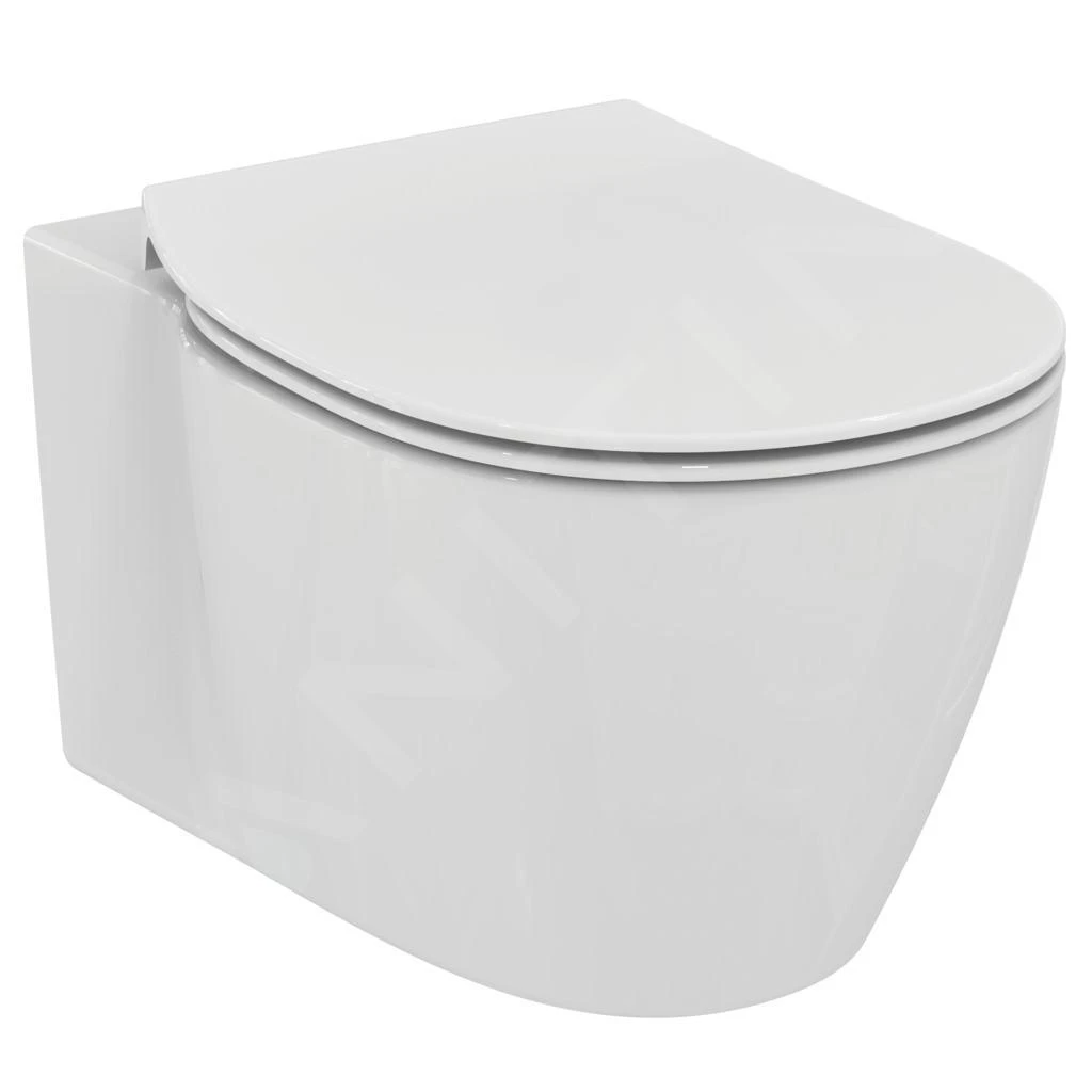 Ideal Standard Connect - Hangend Toilet Met Wc Bril, AquaBlade, Wit E048301