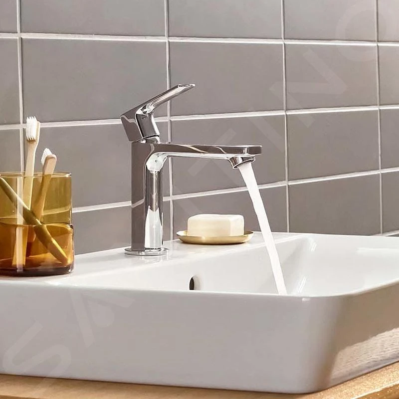 Hansgrohe Rebris E - Wastafelkraan, CoolStart, Chroom 72560000 - Afbeelding 3