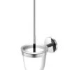 Steinberg 650 - Wandtoiletborstel Met Houder, Wit Glas/chroom 650 2911