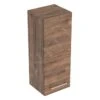 Geberit Selnova Square - Spiegelkast 850x330x297 Mm, 1 Deur, Hickorynoot 501.278.00.1