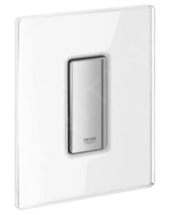 Grohe Skate Cosmo - Bedieningsplaat, Chroom/glas, Maanwit 38846LS0