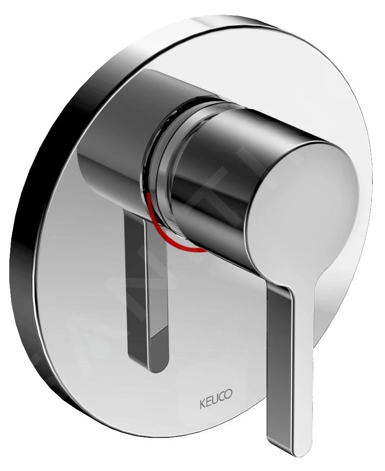 Keuco Edition 400 - Inbouw Badmengkraan, 2-weg, Chroom 51572010181