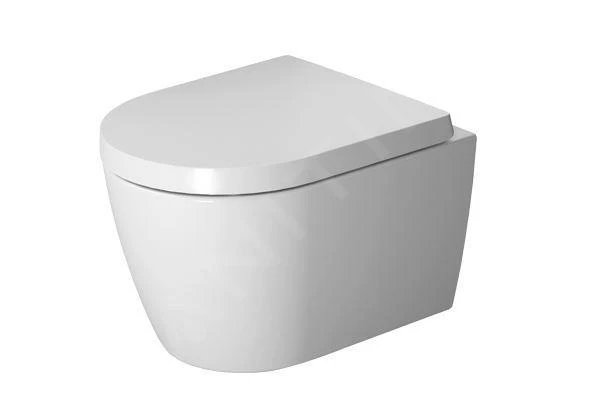 Duravit ME By Starck - Wandcloset, Rimless, Met WonderGliss, Alpine Wit 25300900001 - Afbeelding 4