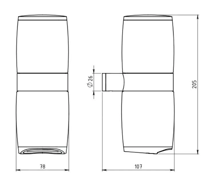 Novaservis Metalia 2 - Wattenschijfje Houder, Glas/chroom 6282,0 - Afbeelding 2