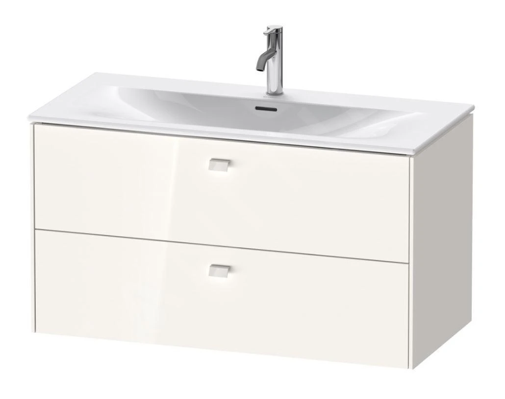 Duravit Brioso - Wastafelonderkast 555x1020x479 Mm, 2 Laden, Glanzend Wit BR431302222
