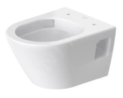 Duravit D-Neo - Hangend Toilet, Rimless, HygieneGlaze, Wit 2587092000