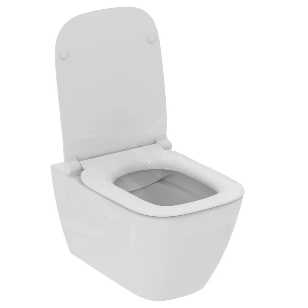Ideal Standard I.Life B - Hangend Toilet, Achterafvoer, Rimless, Wit T461401 - Afbeelding 3