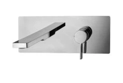 Paffoni Rock - Inbouw Wastafelkraan Met Inbouwdeel, Chroom RO106CR