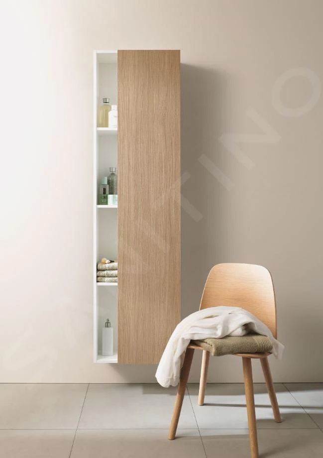 Duravit DuraStyle - Hoge Kast 1800x500x360 Mm, Rechts, Glanzend Wit DS1249R2222 - Afbeelding 3