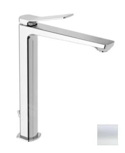 Paffoni Tilt - Wastafelkraan Met Waste, Mat Wit TI085BO