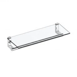 Keuco Plan - Badkamer Plank Met Rek, Lengte 600 Mm, Chroom/glas 14975010000