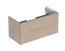 Geberit ONE - Wastafelonderkast, 104x50x47 Cm, 2 Laden, Eiken 505.264.00.5
