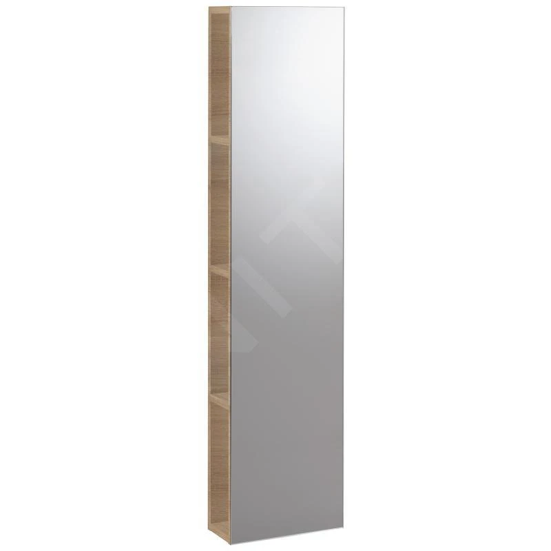 Geberit ICon - Rek Met Spiegel 280x1200x140 Mm, Eikenhout 841030000