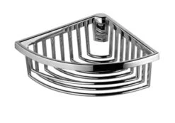 Keuco Badkamer Accessoires - Badkamer Hoekplanchet, Chroom 24944010100