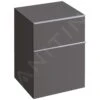 Geberit ICon - Onderbouw Zijkast Met 2 Laden 450x600 Mm, Lava Look 841046000