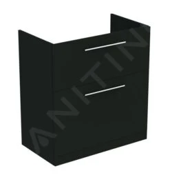 Ideal Standard I.Life A - Wastafelkast, 800x440x853 Mm, 2 Laden, Mat Carbon Grijs T5274NV