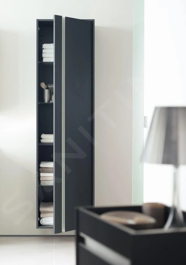 Duravit Ketho - Hoge Kast 1320x400x360 Mm, Rechts, Glanzend Wit KT1257R2222 - Afbeelding 3