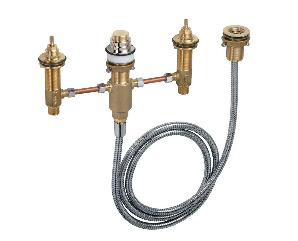 Hansgrohe Inbouwdelen - Basisgarnituur Voor 4-gats Badrandkraan 13244180