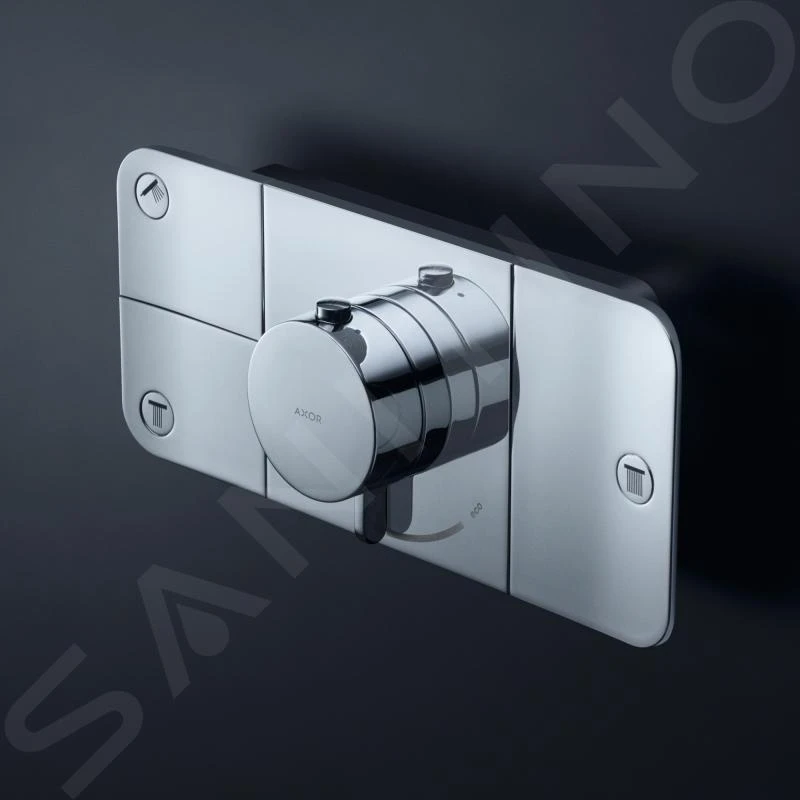 Axor One - Thermostaat Mengkraan Met Stopkraan Voor 3 Functies, Chroom 45713000 - Afbeelding 4