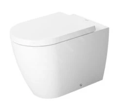 Duravit ME By Starck - Staand Toilet, Afvoer Horizontaal, Wit/mat Wit 2169092600