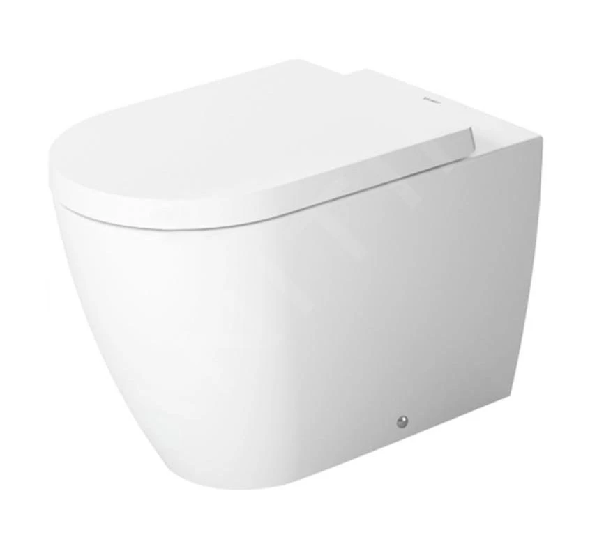Duravit ME By Starck - Staand Toilet, Afvoer Horizontaal, Wit/mat Wit 2169092600