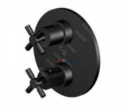 Steinberg 250 - Inbouw Thermostatische Kraan Voor 2 Functies, Mat Zwart 250 4133 3 S