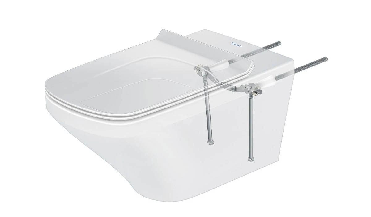 Duravit ME By Starck - Wandcloset, Rimless, Met WonderGliss, Alpine Wit 25300900001 - Afbeelding 10