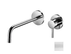 Paffoni Light - Inbouw Wastafelkraan Incl. Inbouwdeel, 2-gats, Wit Mat LIG106BO70