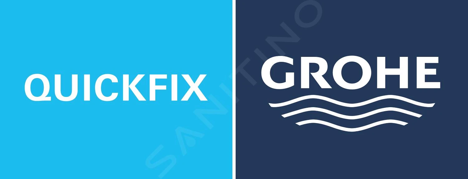 Grohe QuickFix Start Cube - Planchet, Lengte 53 Mm, Glas/supersteel 41109DC0 - Afbeelding 3