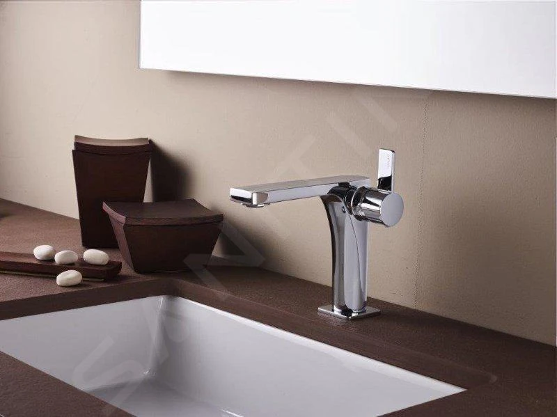Paffoni Rock - Wastafelkraan Met Waste, Chroom RO085CR - Afbeelding 3