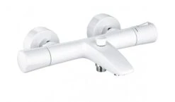 Kludi Zenta - Thermostatische Badkraan, Wit/chroom 351019138
