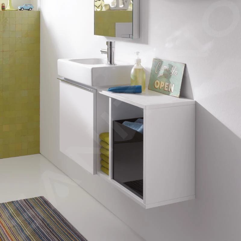 Geberit ICon - Fontein Onderbouw Zijkast 370x400x273 Mm, Mat Wit 841237000 - Afbeelding 3