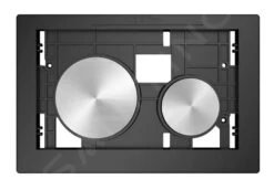 Tece TECEloop - Bedieningsplaat, Zonder Afdekplaat, Beschermlaag Tegen Vingerafdrukken, Toetsen Geborsteld Roestvrij Staal 9240669