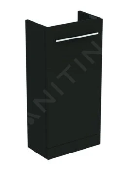 Ideal Standard I.Life S - Wastafelonderkast, 354x202x730 Mm, 1 Deur, Mat Carbon Grijs T5303NV