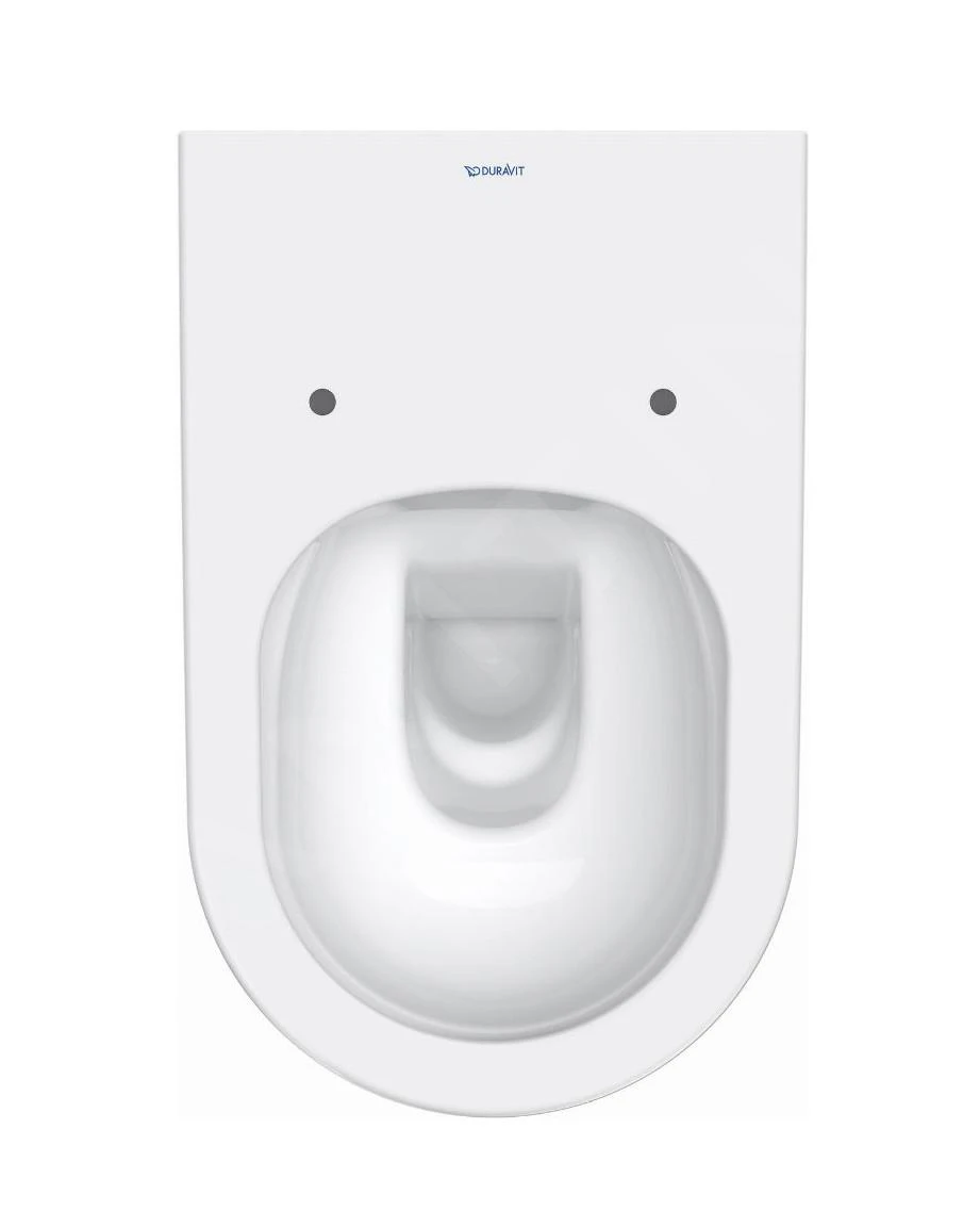 Duravit D-Neo - Staand Toilet, Afvoer Horizontaal, Rimless, HygieneGlaze, Wit 2003092000 - Afbeelding 3