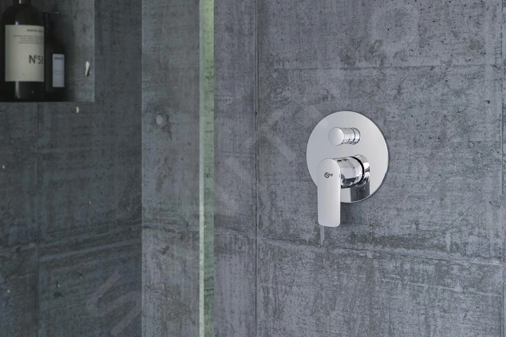 Ideal Standard Connect Air - Inbouw Badkraan, Voor 2 Functies, Silver Storm A7035GN - Afbeelding 3