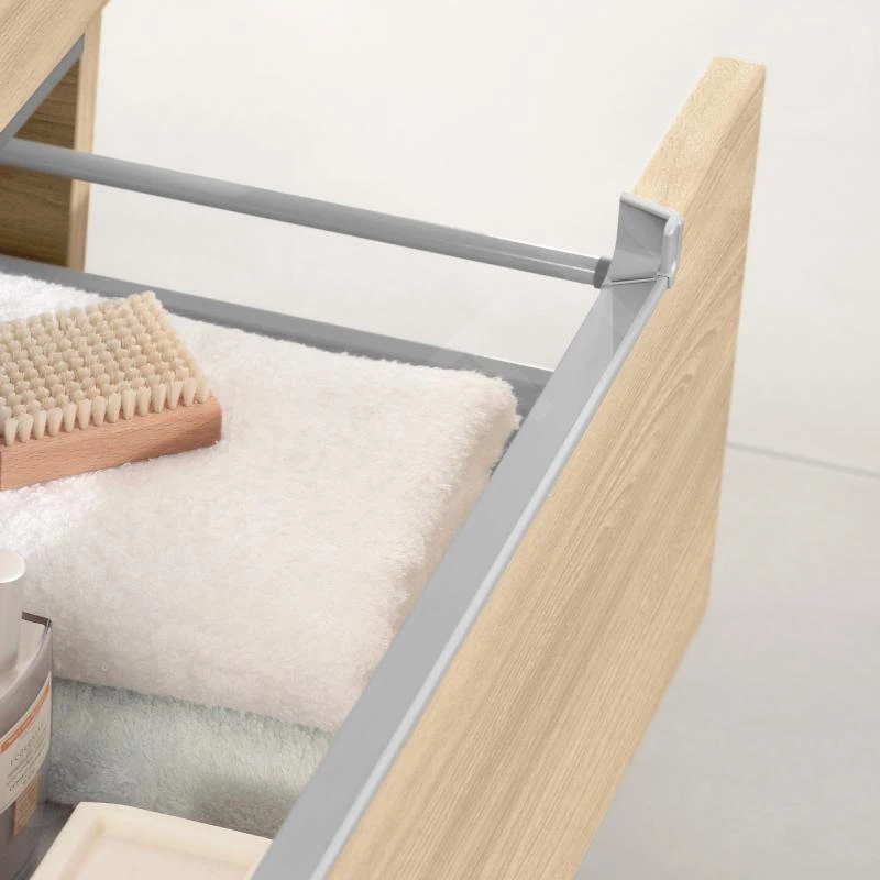 Villeroy & Boch Subway 2.0 - Wastafelkast, 787x420x449 Mm, 2 Laden, Jilm Impresso A68900PN - Afbeelding 3