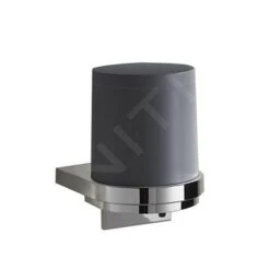 Keuco Collection Moll - Zeepdispenser Met Houder, 180 Ml, Antraciet/chroom 12752010101