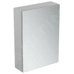 Ideal Standard Mirror&Light - Spiegelkast Met LED Verlichting En Inlegplank, 500x700 Mm, Aluminium T3428AL
